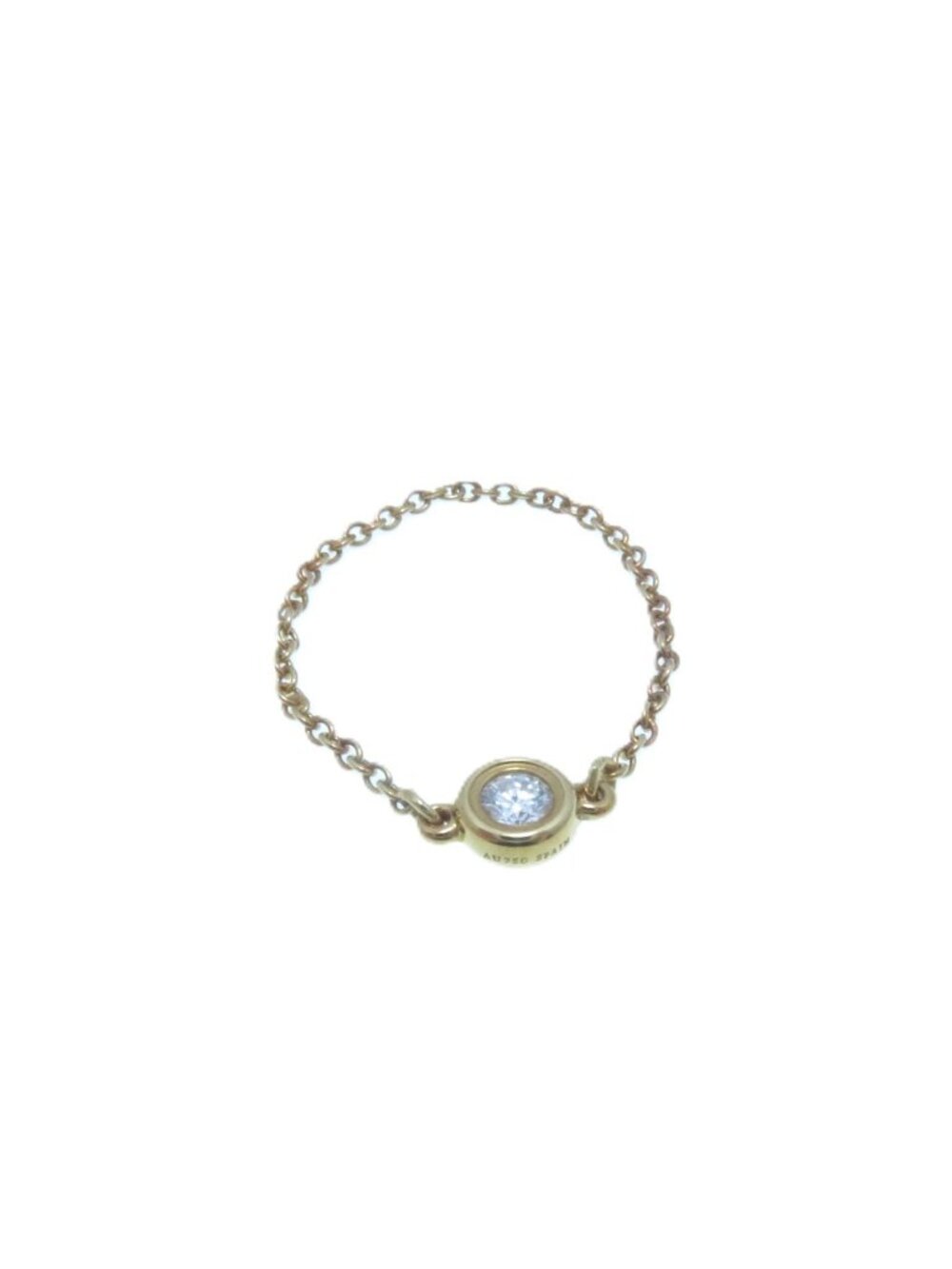 Tiffany & Co by the Yard YG D Ring 18k Yellow Gold 18k